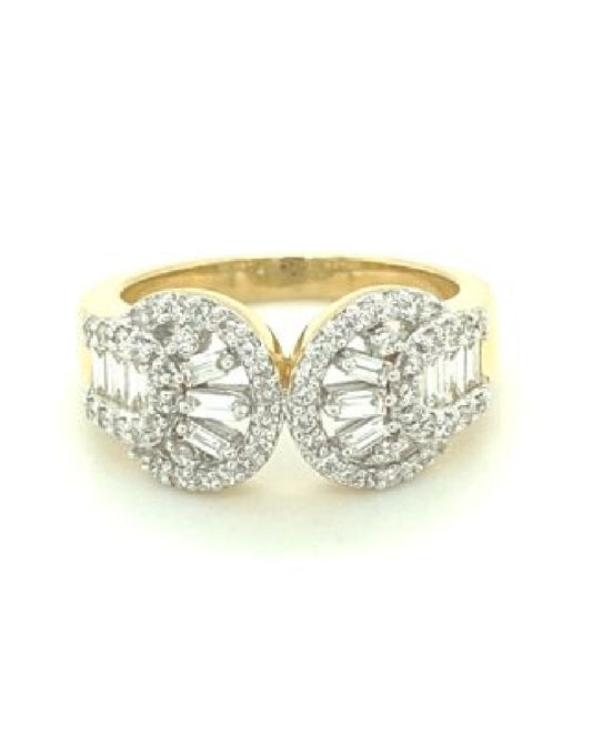 Diamonds 14 Kt YellowGold Diamond Ring Rings