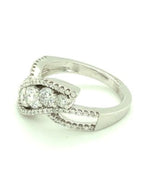 Diamonds 14 Kt White Gold Diamond Ring Rings