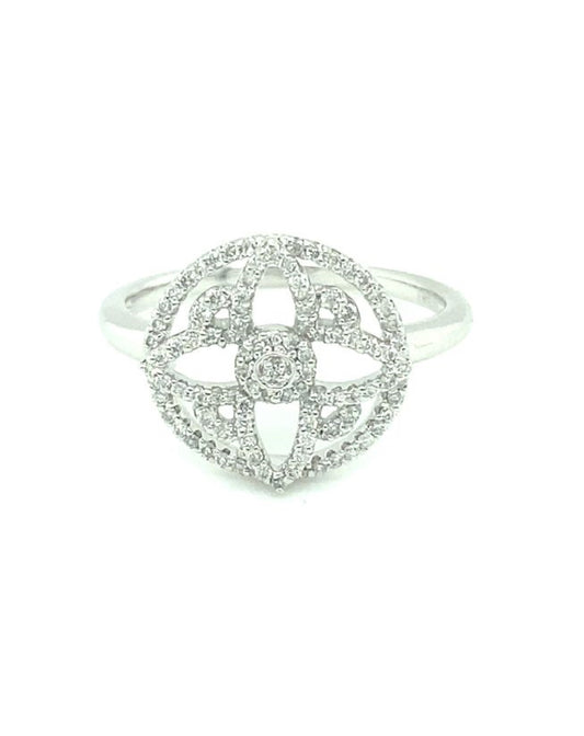 Diamonds Open Spaces Diamond Ring, 0.32CT Rings