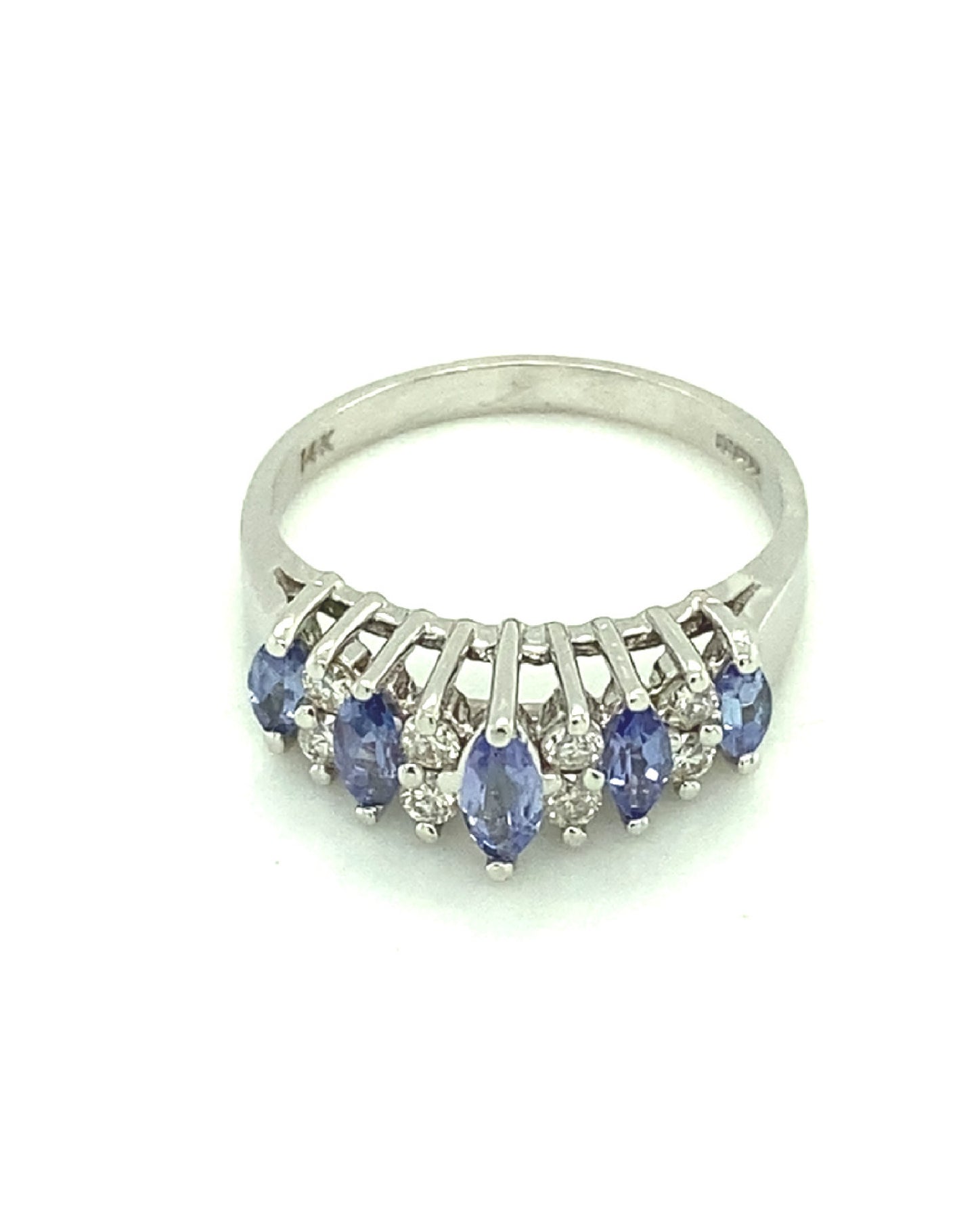 Diamonds Amethyst Semi-Precious Majestic Diamond Ring Rings