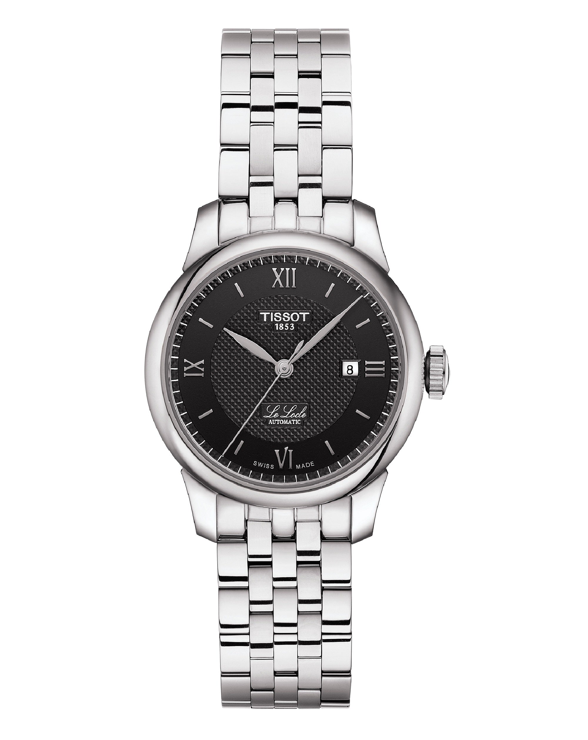 TISSOT LE LOCLE AUTOMATIC BLACK DIAL 29.00MM T006.207.11.058.00