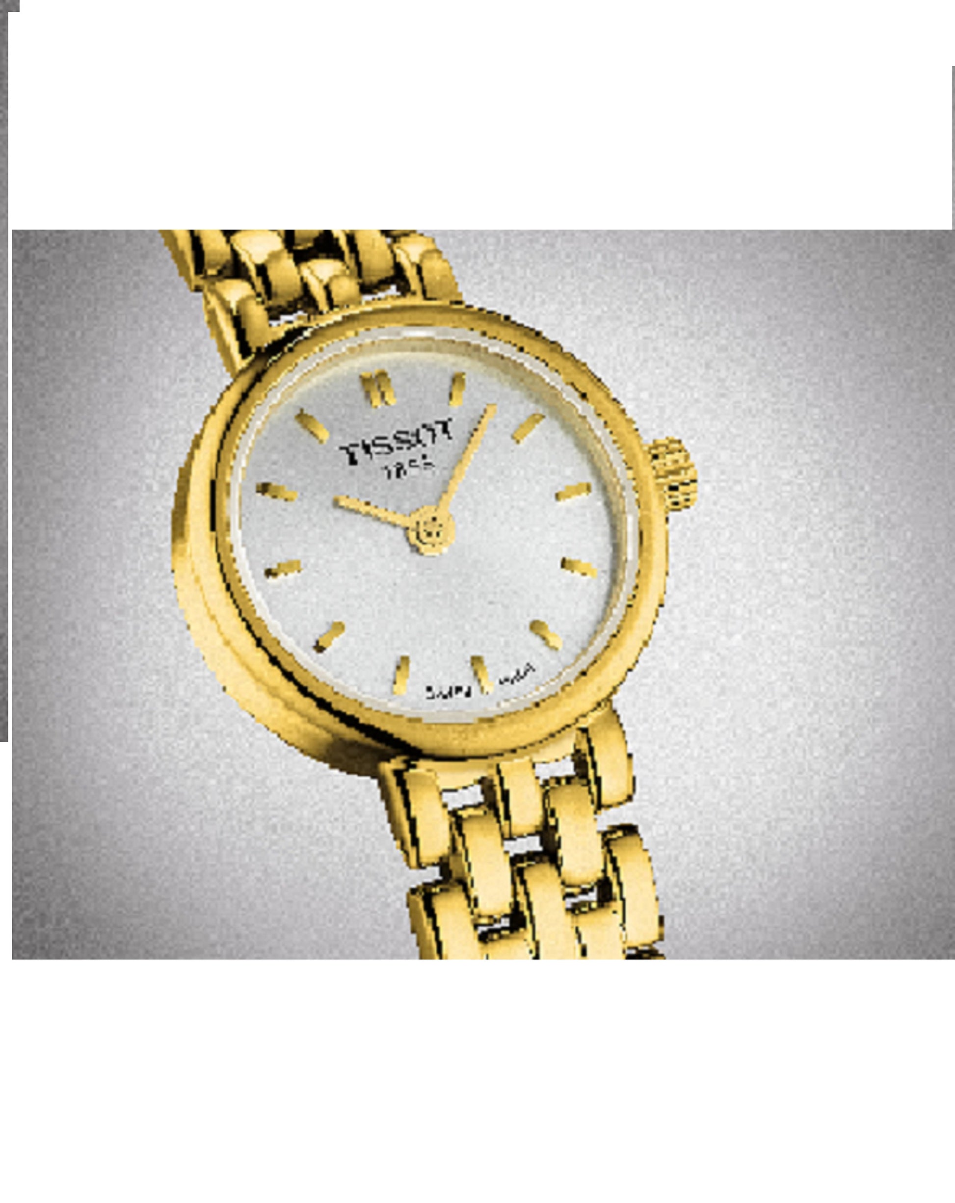 Tissot Tissot Lovely Yellow Tone 19.50mm Watch
