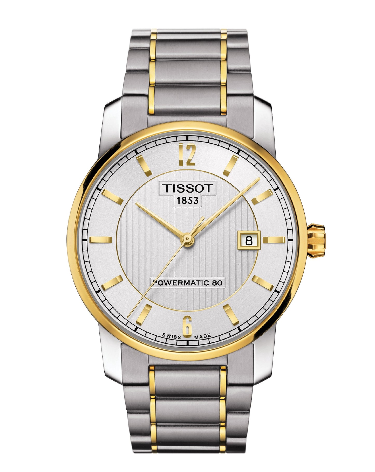 Tissot Tissot Powermatic 80 Titanium Twin-Tone Watch
