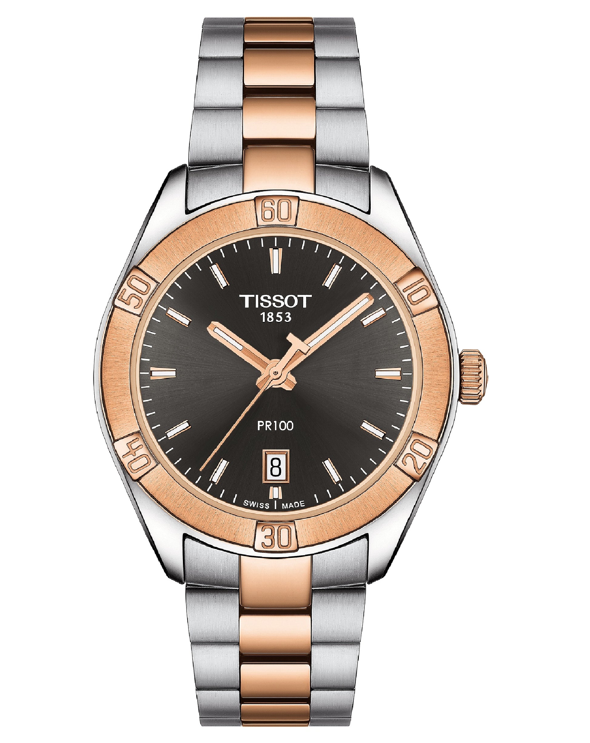 Tissot T101.910.22.061.00 TISSOT PR-100 SPORT CHIC Anthracite Dial Watch