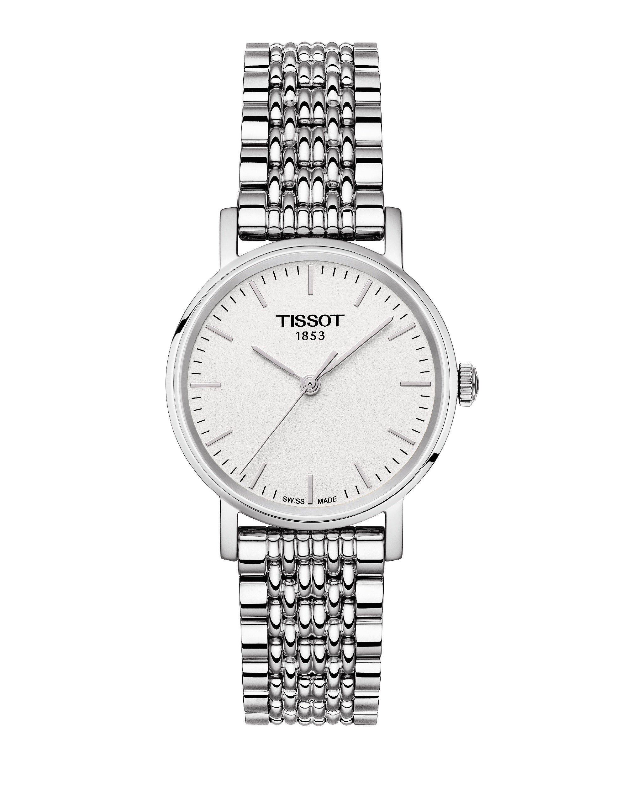 TISSOT EVERYTIME SMALL SILVER DIAL LADY QUARTZ EOL T109.210.11