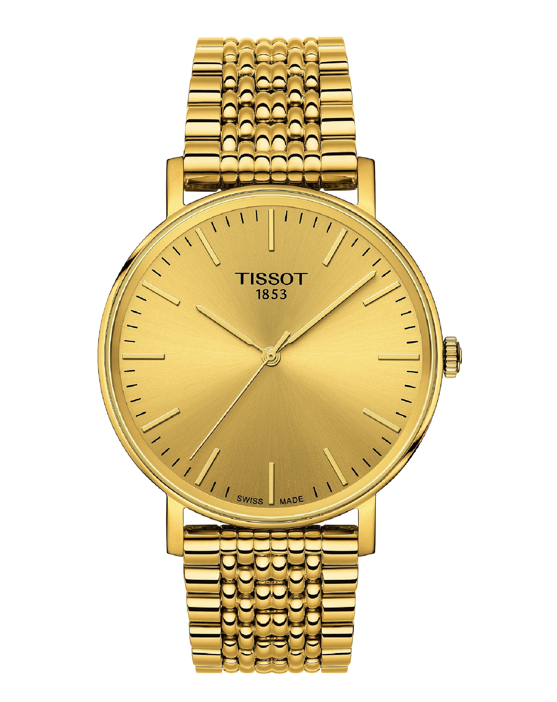 Tissot T109.410.33.021.00 Tissot Everytime Medium Yellow Gold Pvd Coating Watch