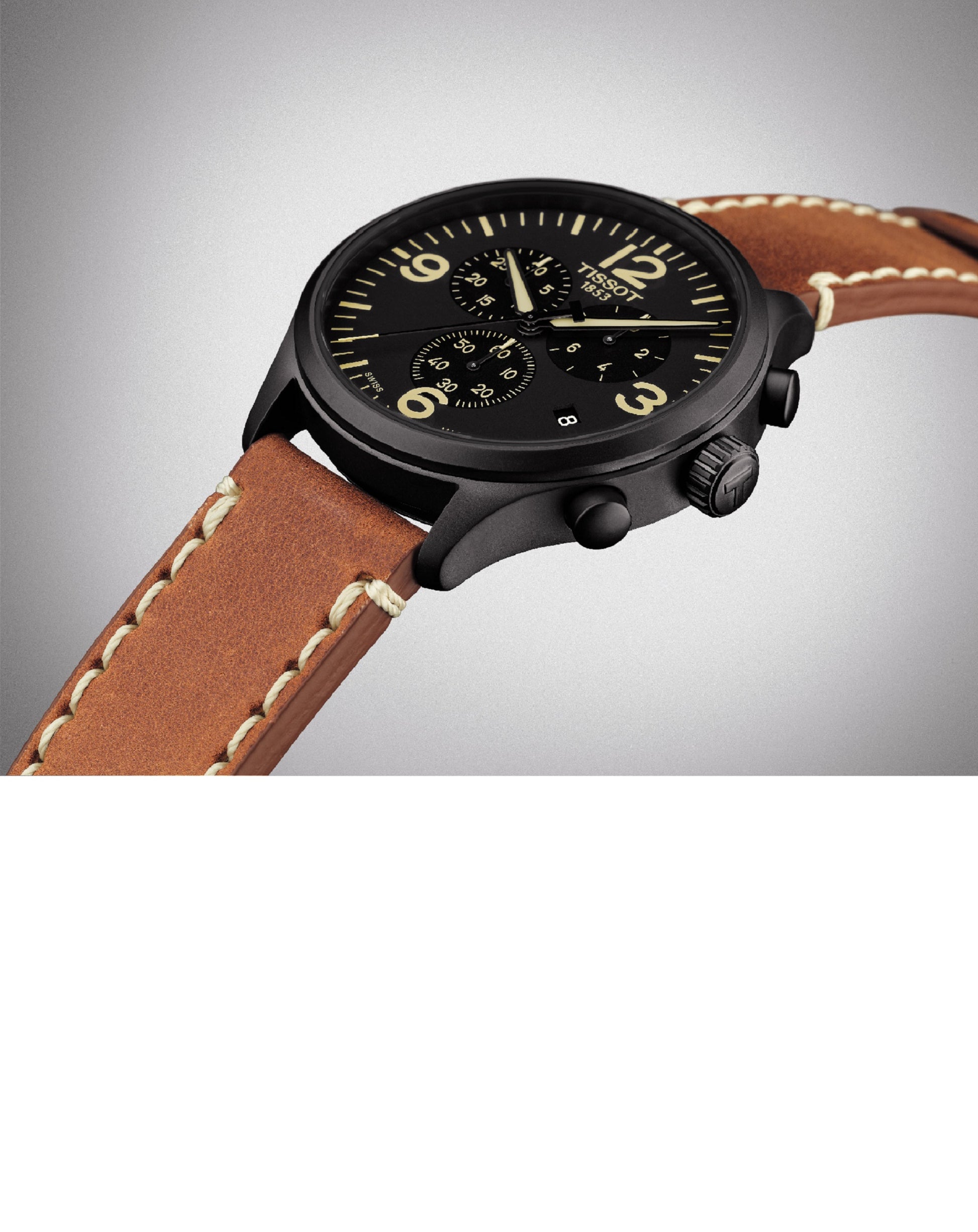 Tissot T116.617.36.057.00 Tissot CHRONO XL BLACK Arabic 45.00MM Watch