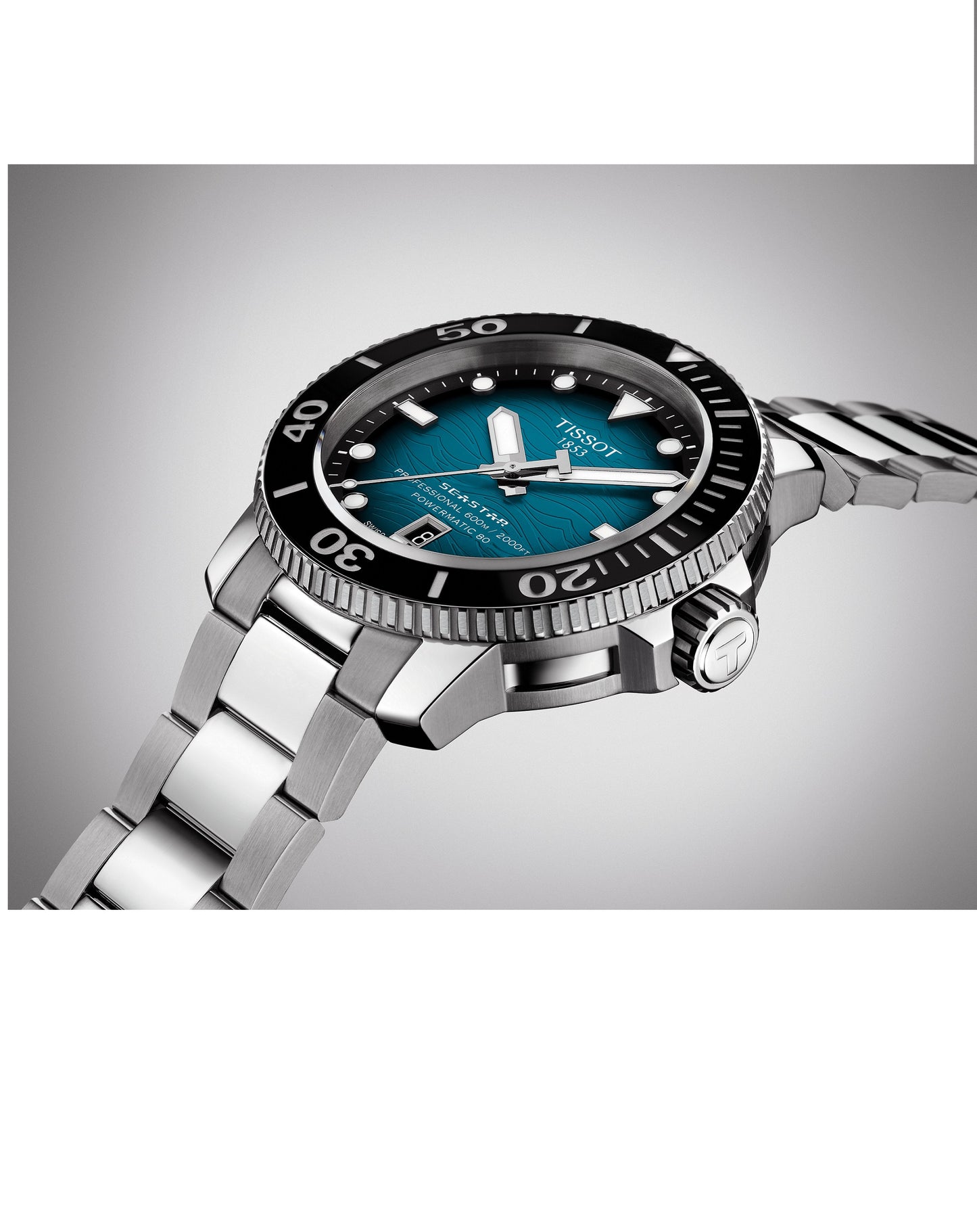 Tissot T120.607.11.041.00 Tissot SEASTAR 2000 PROFESSIONAL Powermatic 80 Blue/Black Watch