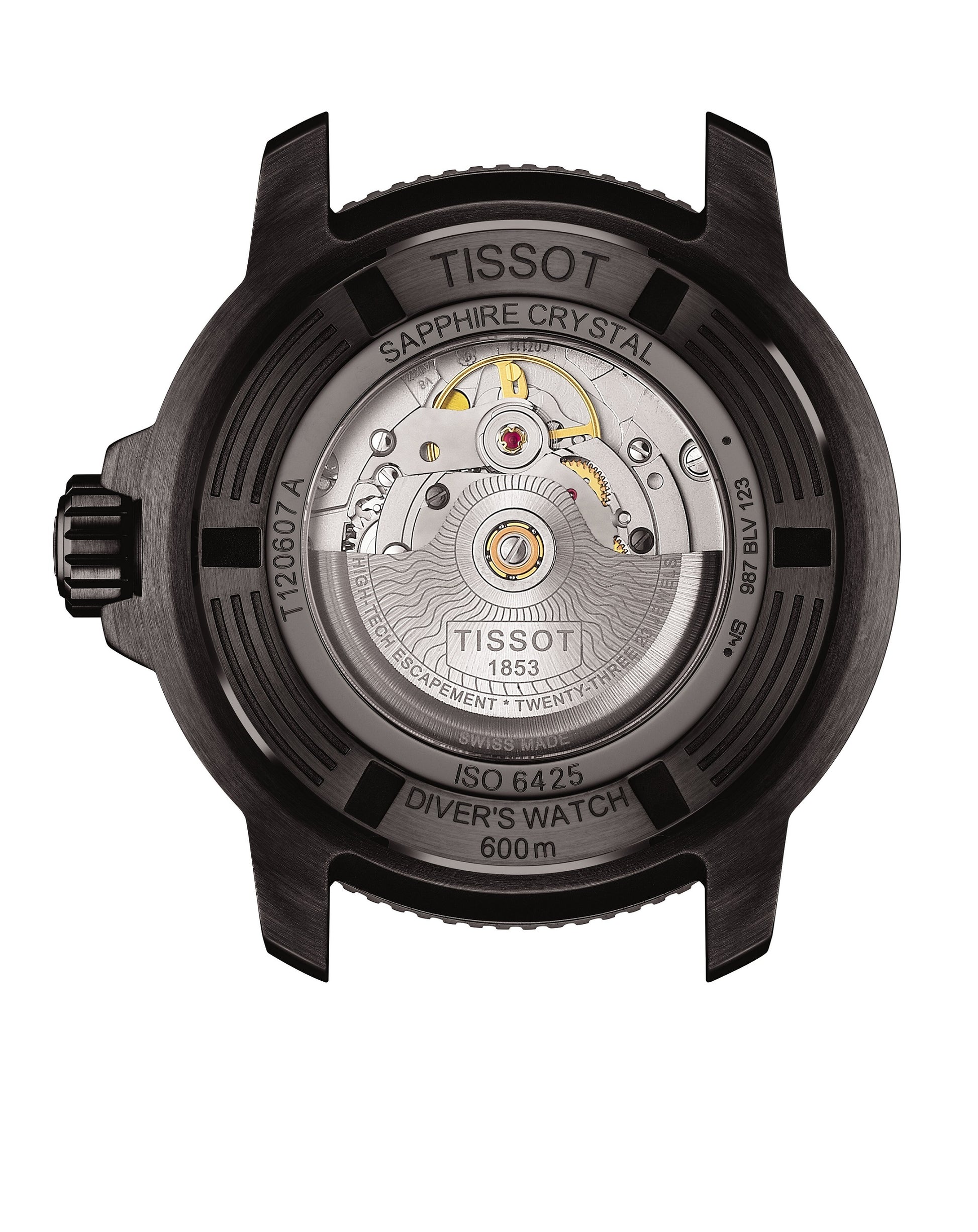 Tissot T120.607.37.041.00 Tissot Professional SEASTAR 2000 POWERMATIC 80 BLUE Black Watch