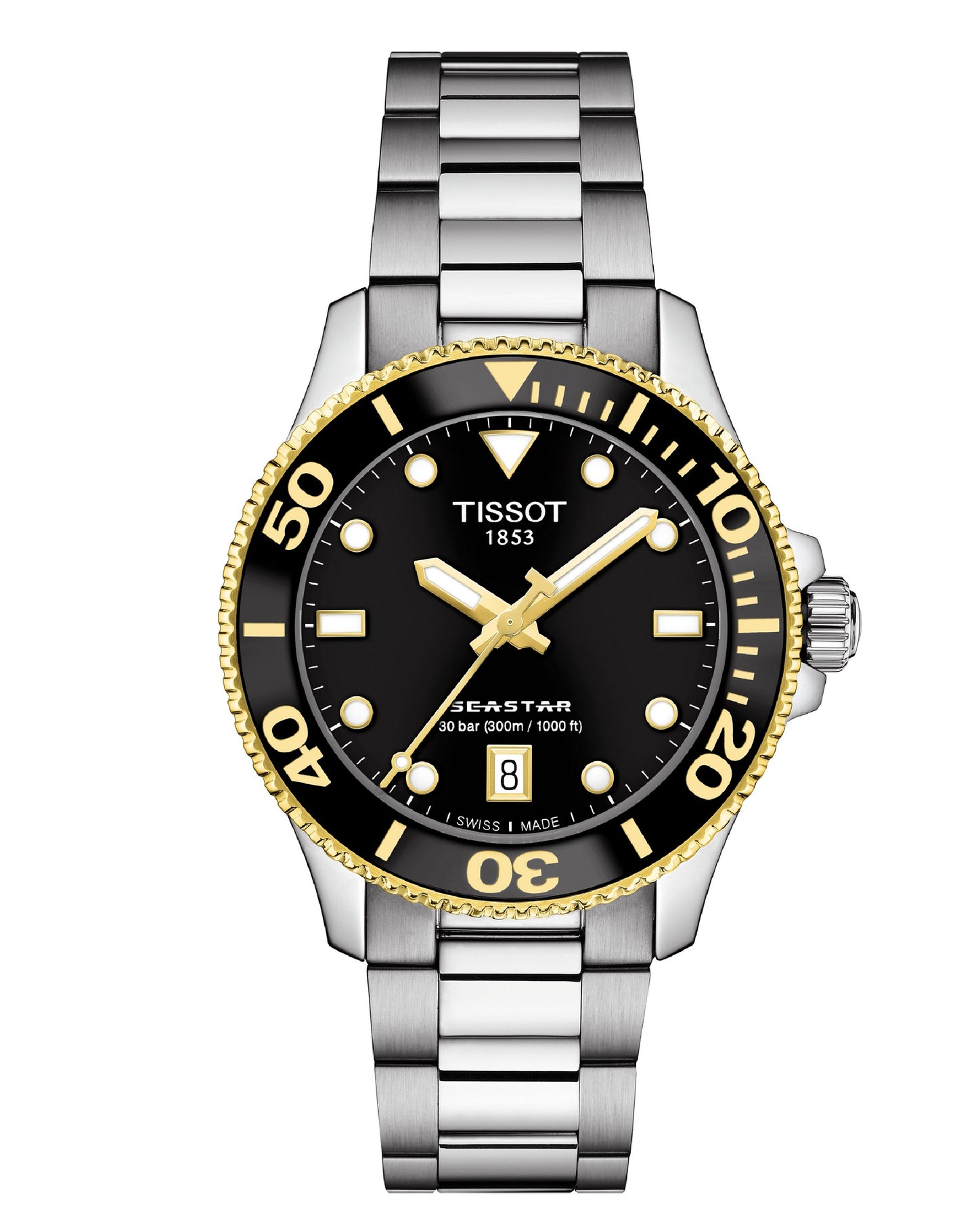 Tissot T120.210.21.051.00 Tissot SEASTAR 1000 QUARTZ Yellow Gold Pvd Watch