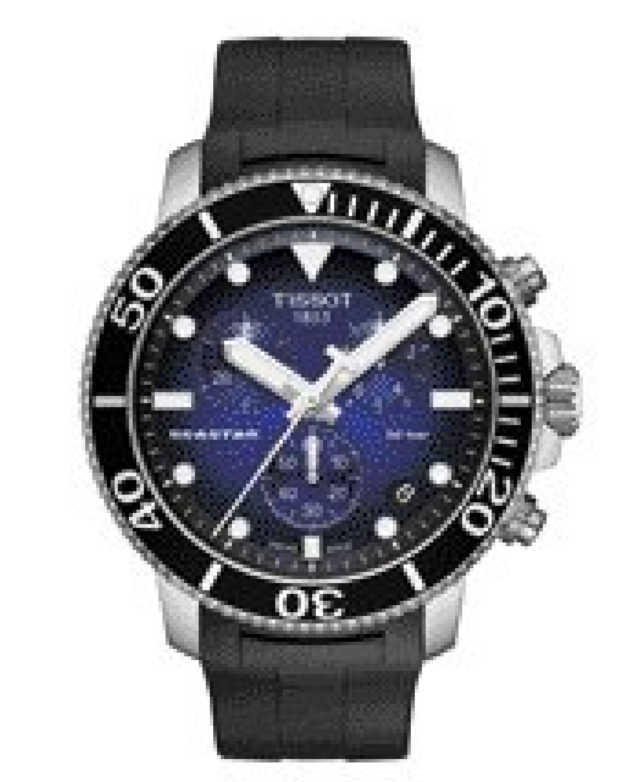 T120.417.17.041.00 Tissot SEASTAR 1000 BLUE Black Gradient