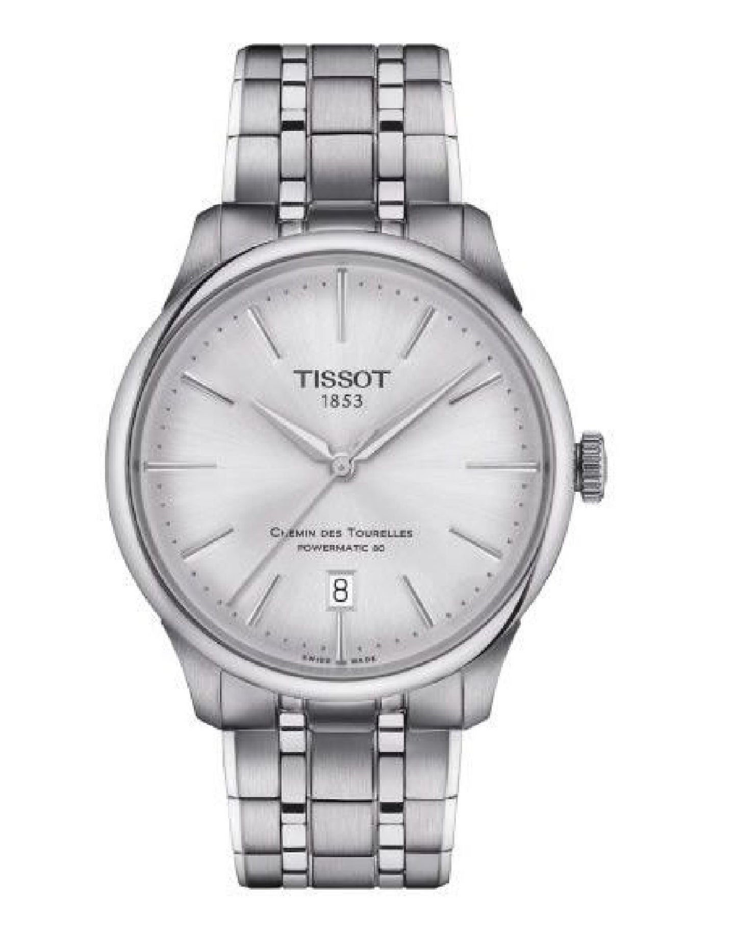 Tissot T139.807.11.031.00 Tissot CHEMIN des TOURELLES Powermatic 80 Silver Watch