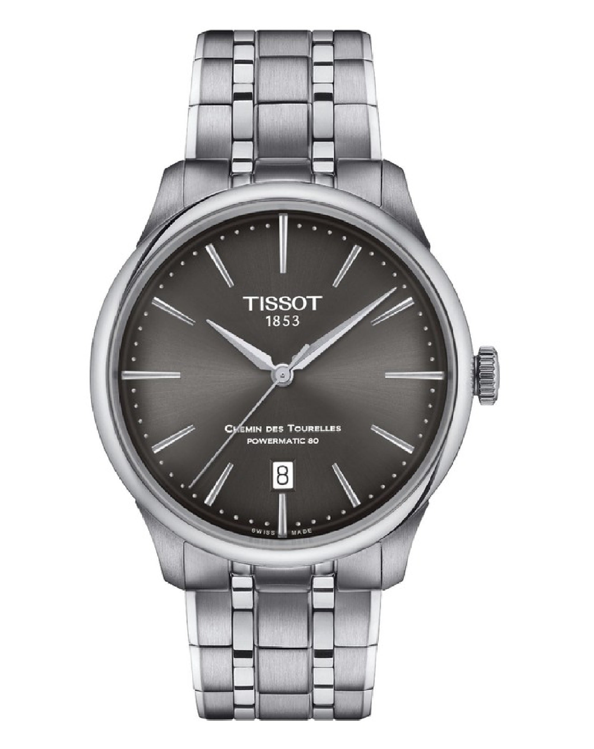 Tissot chemin des tourelles automatic blue dial men's clearance watch