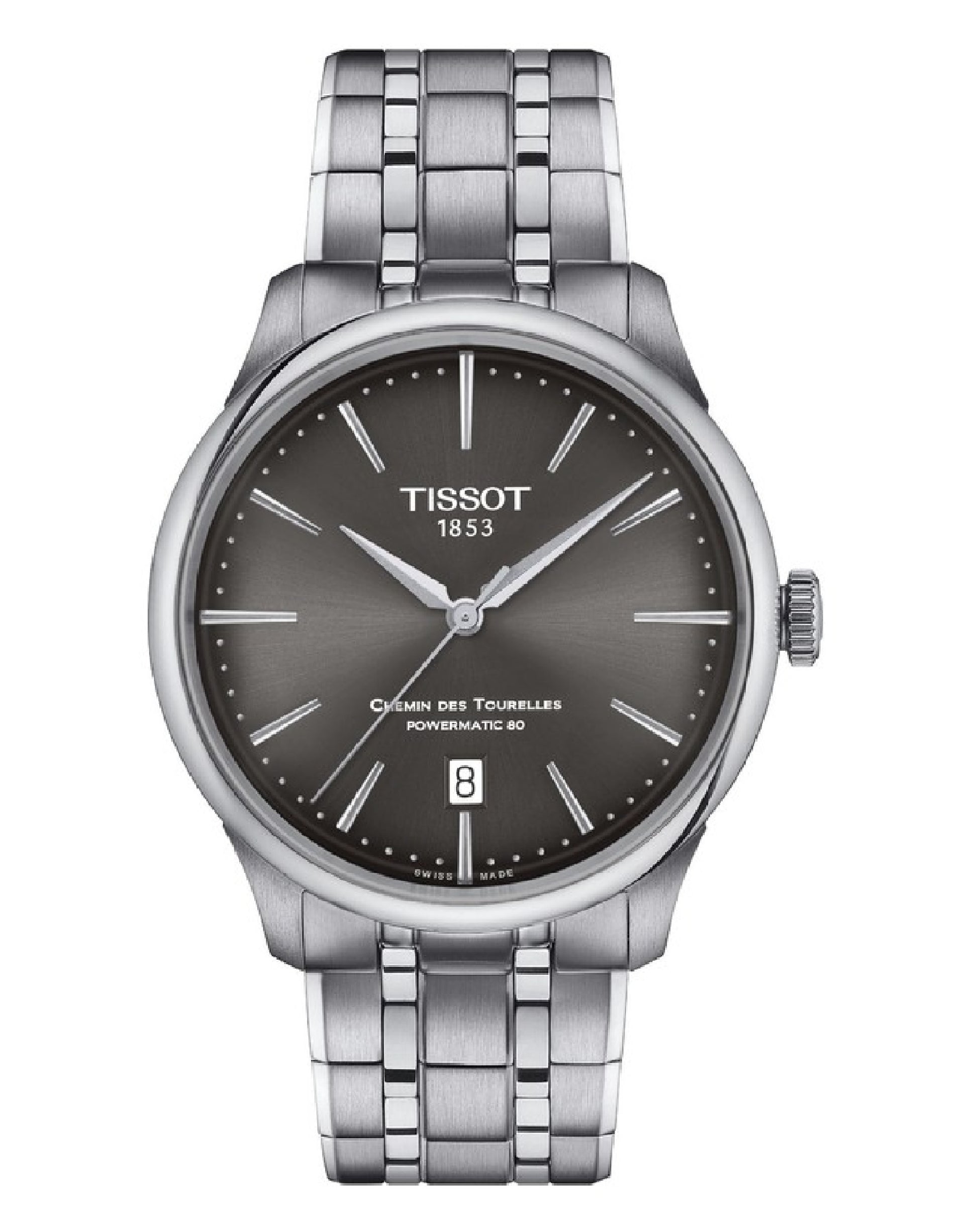 Tissot T139.807.11.061.00 TISSOT Chemin DES Tourelles Powermatic-80 Grey Watch