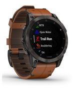 Garmin Garmin Fēnix® epix™ Brown Strap Watch