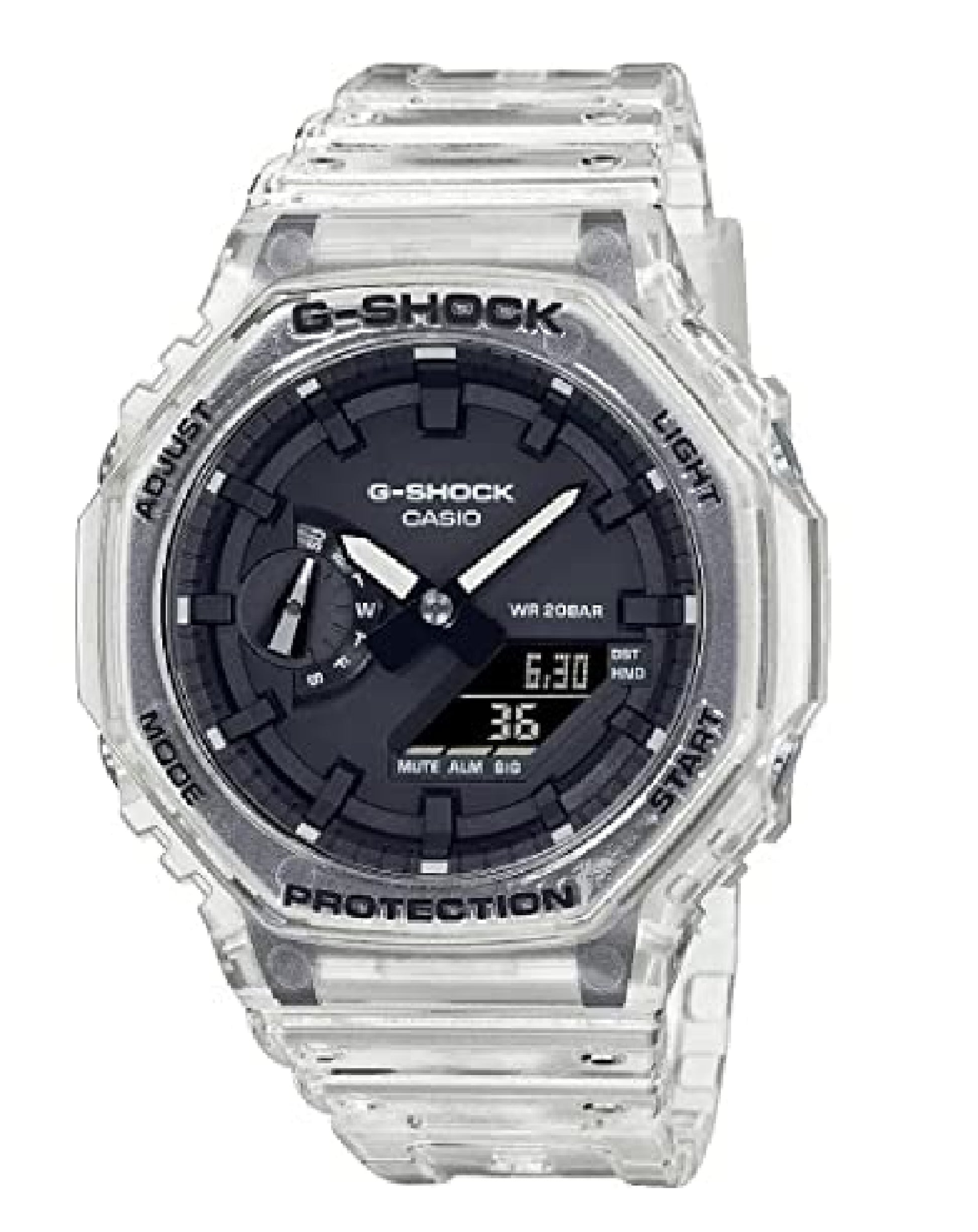 Casio GA-2100SKE-7AER Casio G-SHOCK, Black Dial Watch