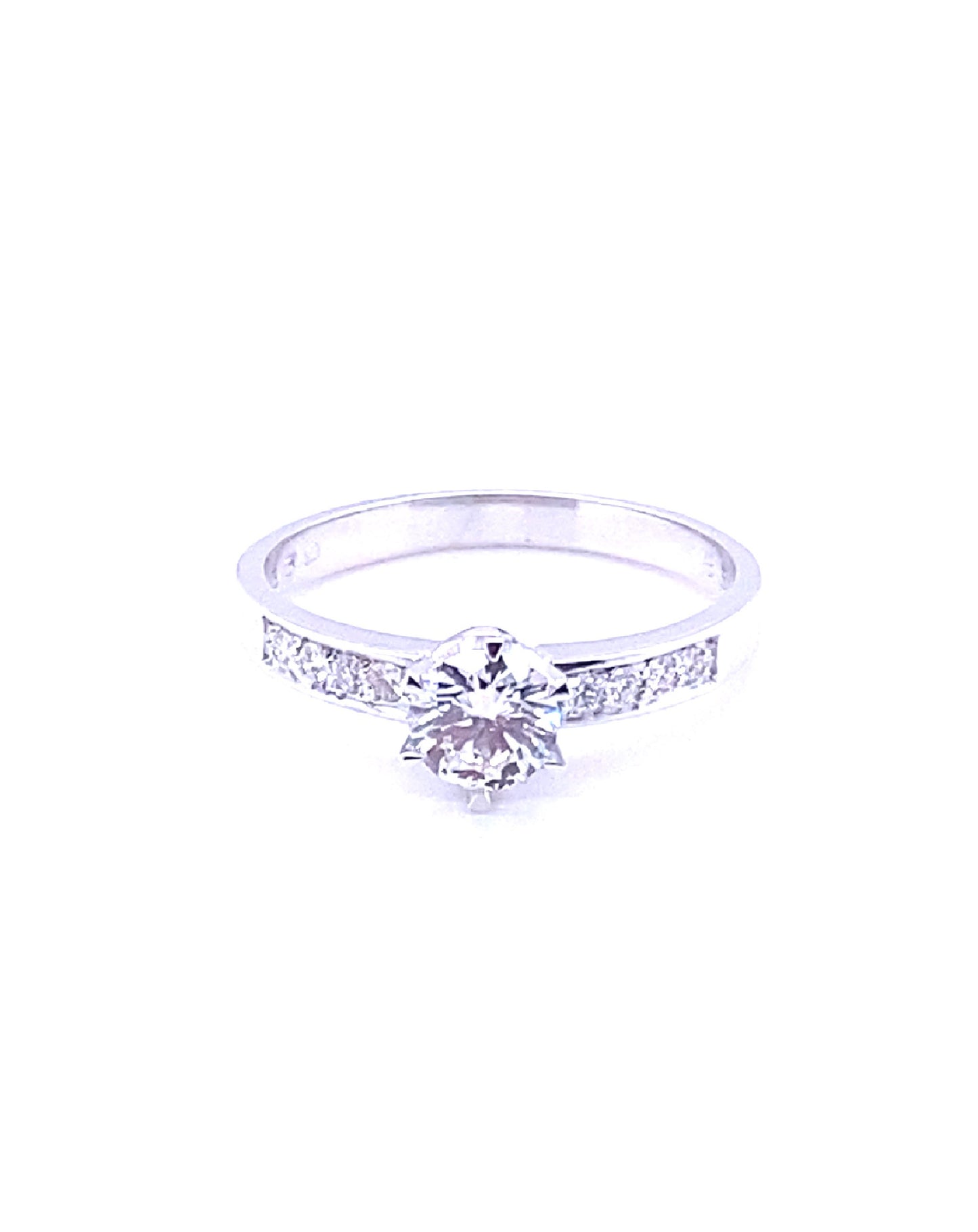 Diamonds Diamond Ring Lab Grown, 0.60 Ct+ 0.10 Ct Rings