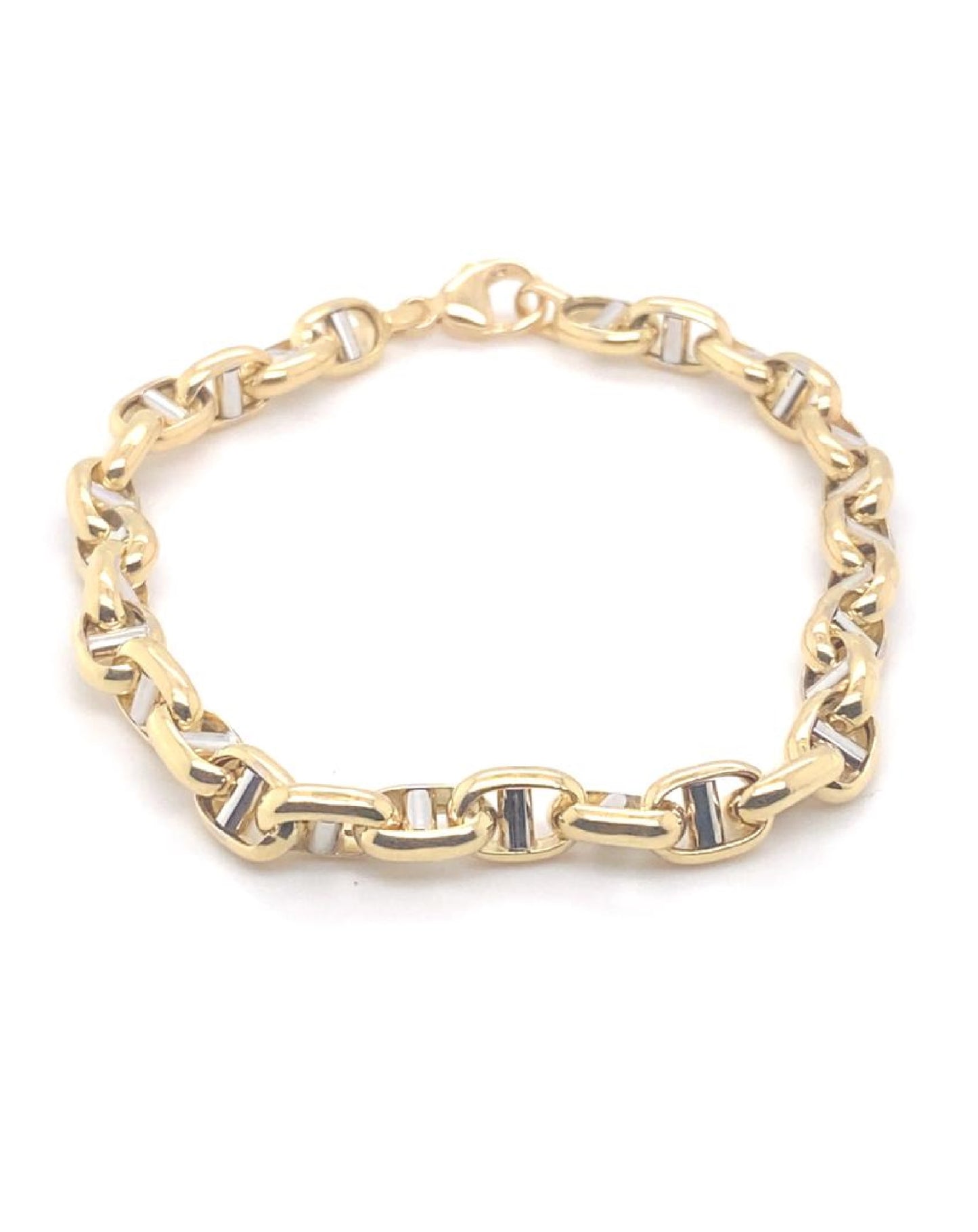 Gold 18 kt Yellow Gold Ladies Bracelet 750mls Jewelry
