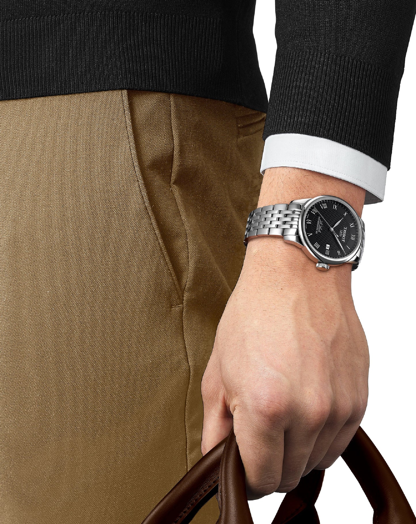 Tissot Tissot GENT Le Locle Powermatic-80 BLACK Dial Watch