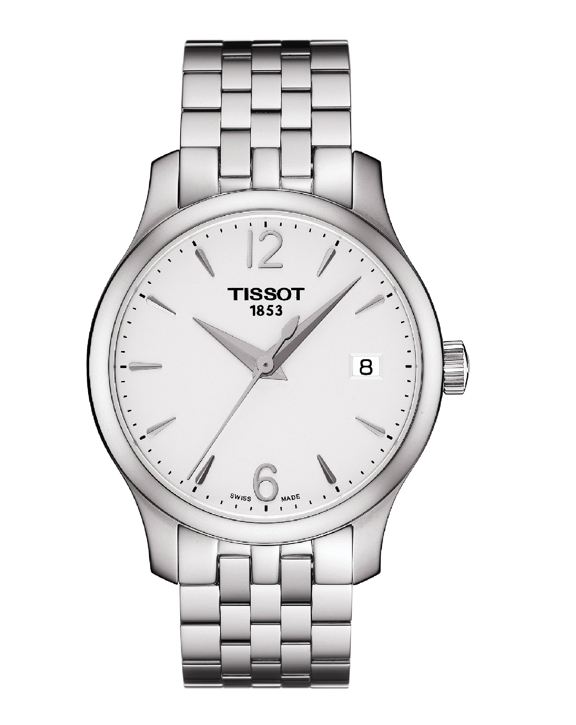 TISSOT TRADITION LADY SILVER T063.210.11.037.00 Diamonds N Diamonds