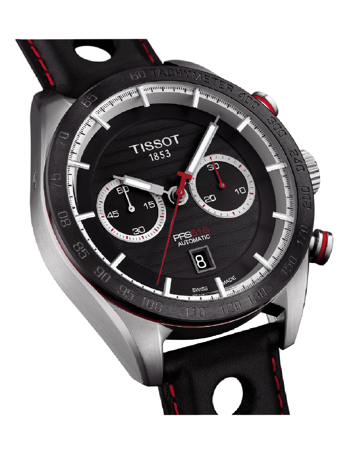 Tissot TISSOT PRS 516 Automatic CHRONOGRAPH Black T100.427.16.051.00 Watch