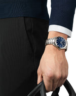 Tissot T127.410.44.041.00 Tissot Gentleman TITANIUM BLUE Dial Watch