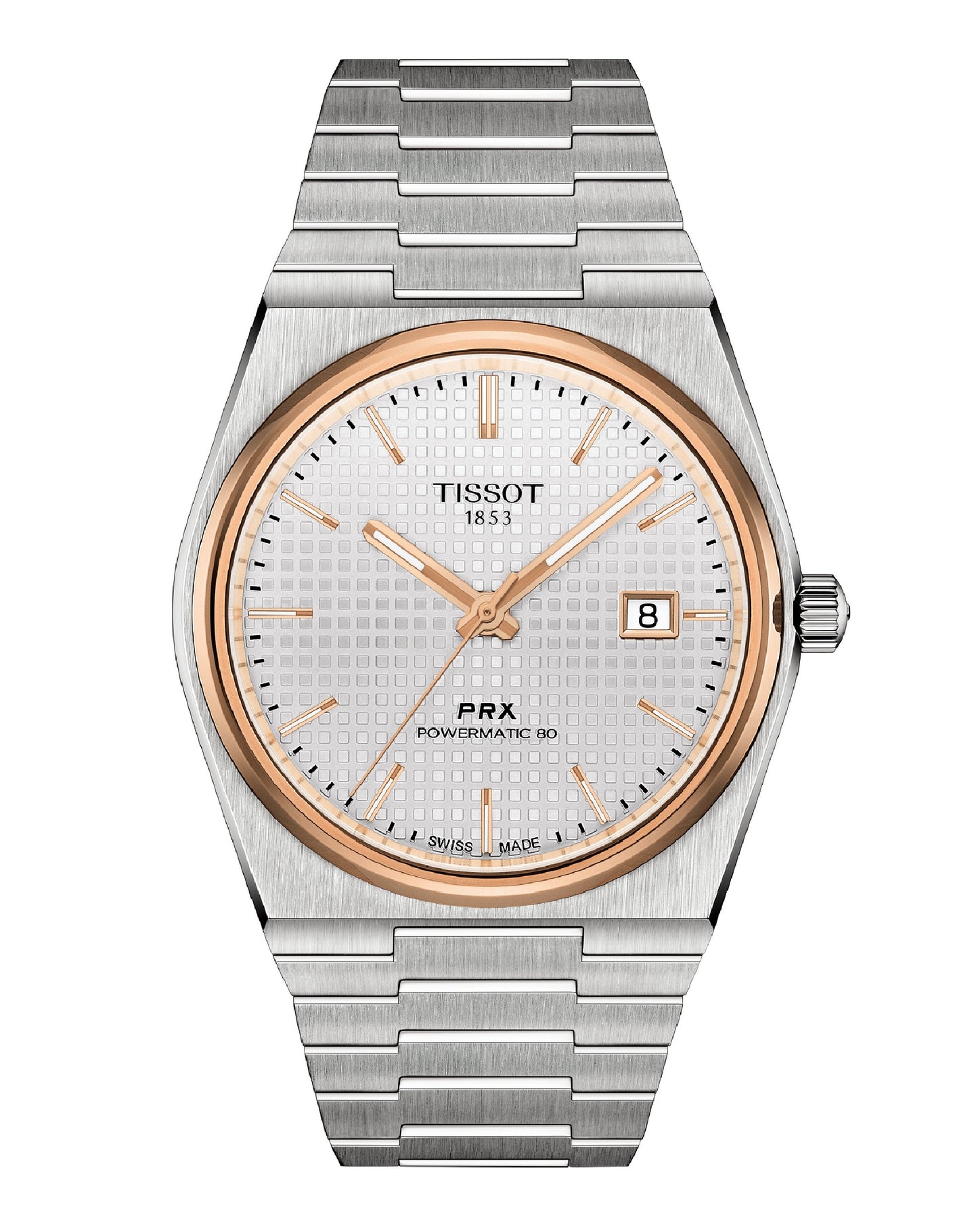 Tissot TISSOT PRX 40MM Automatic ROSE Gold Tone T137.407.21.031.00 Watch