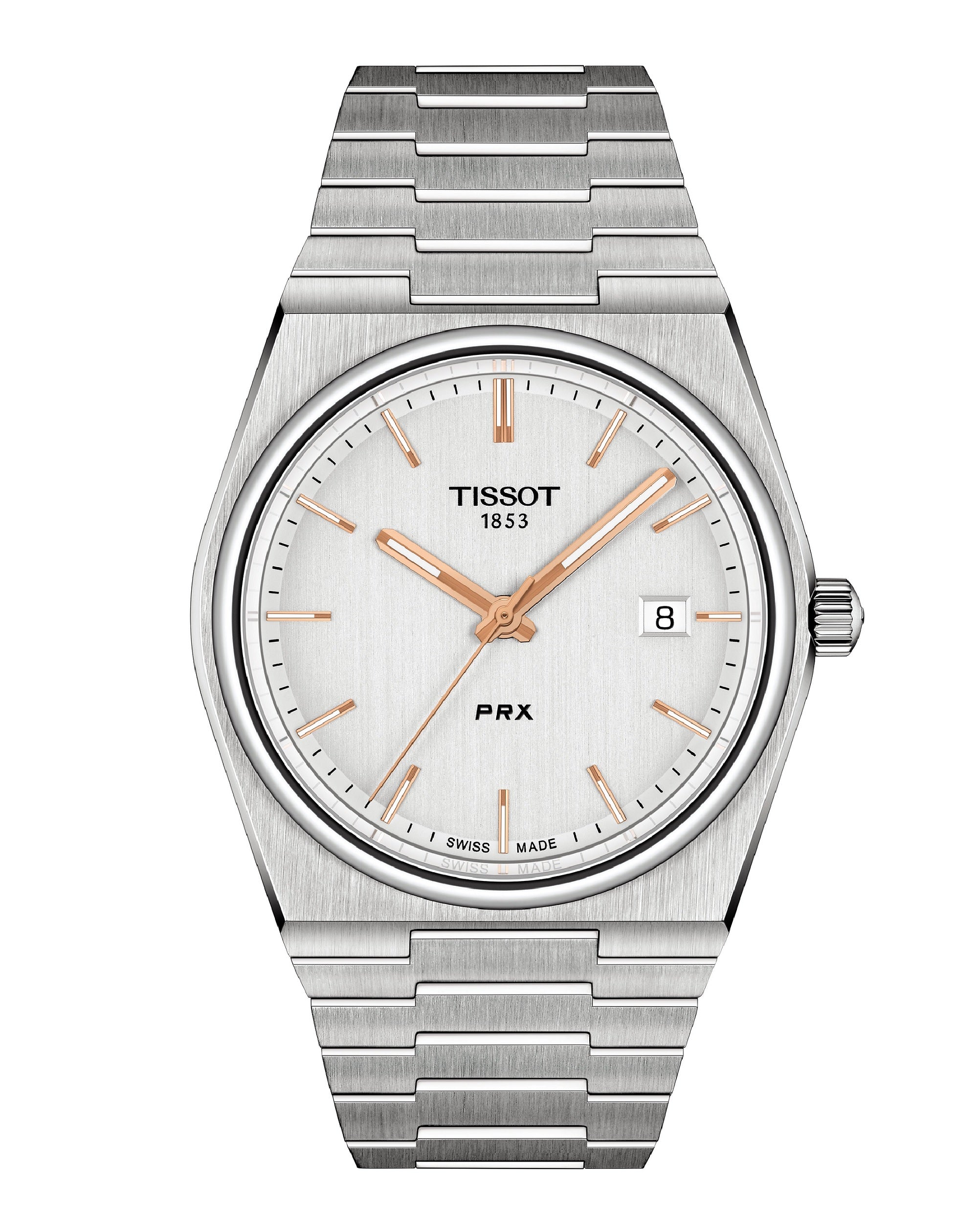 TISSOT PRX 40.00MM SILVER DIAL EOL QUARTZ T137.41.011.03.100