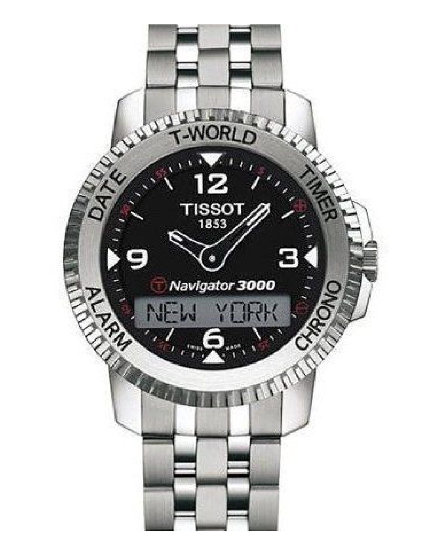 Tissot T96148852 Tissot T-Touch Navigator Black Dial Watch